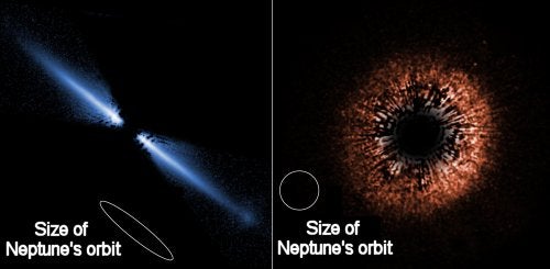 AU Microscopii and HD 170146 