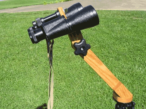 Terry Alford's binocular mount