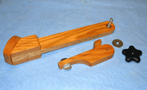 Terry Alford's binocular mount