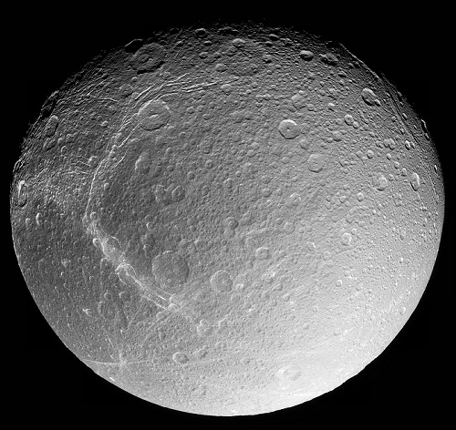 Cassini images Dione