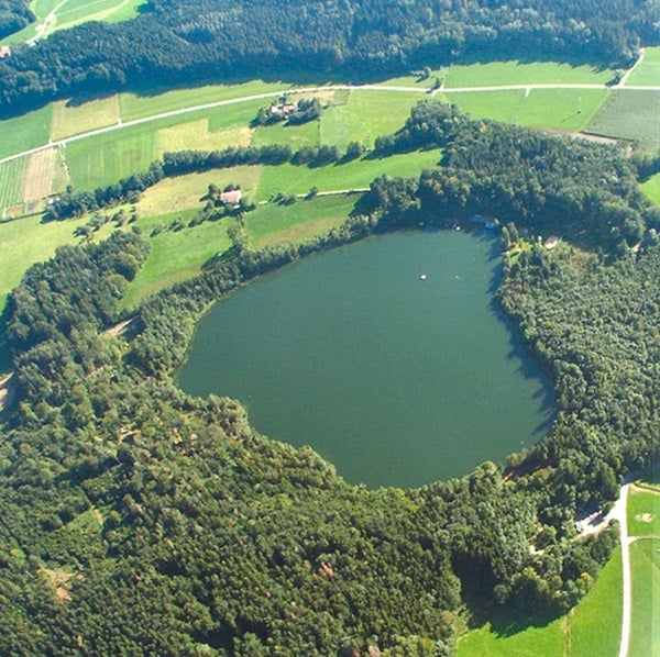 Lake Tüttensee impact crater, Germany