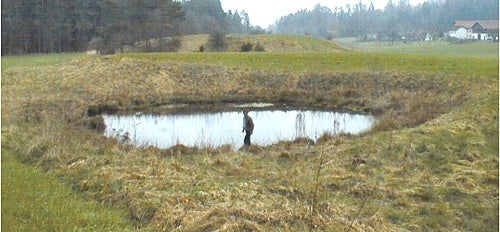 Chiemgau: 16m crater at Murshall