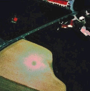 Infrared view of Chiemgau crater
