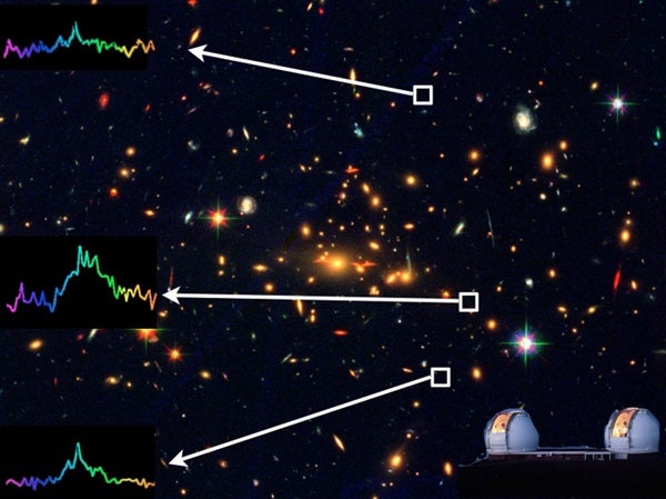 Color image of cluster MACS2129.4-0741