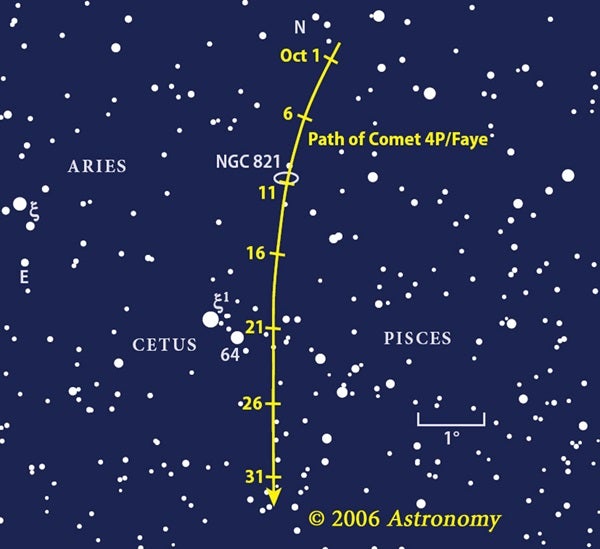 Comet 4p/faye