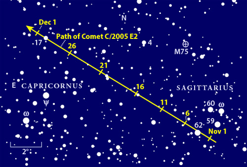 Comet C/2005 E2 (McNaught)