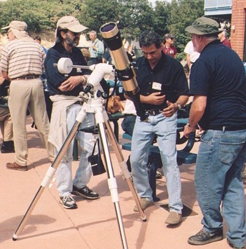 Observing from Kitt Peak Visitor's Center