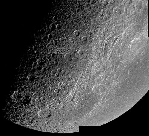 Dione at closest approach