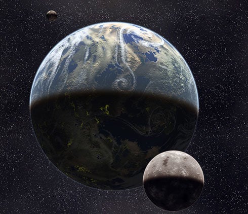 Earthlike planet