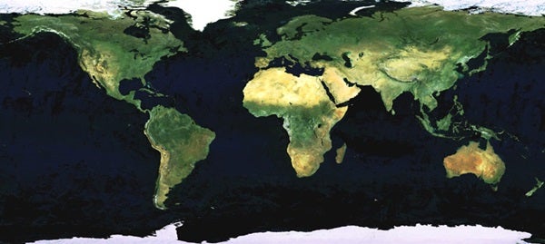 Earth mosaic