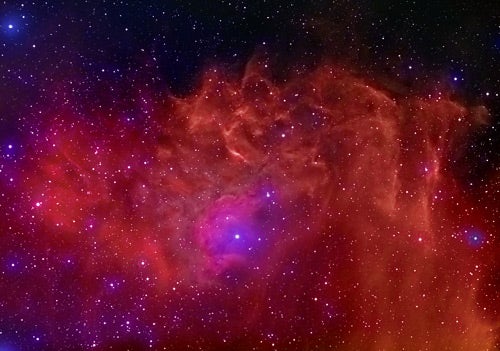 The Flaming Star Nebula (IC 405) in Auriga