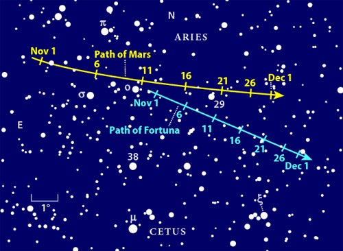Asteroid 19 Fortuna