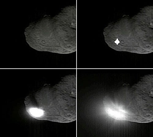Deep Impact collision sequence