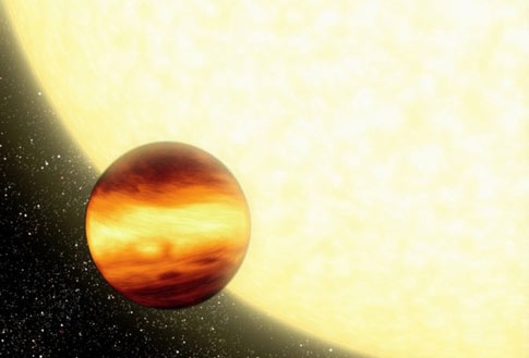 Gas-giant planet steady temperatures