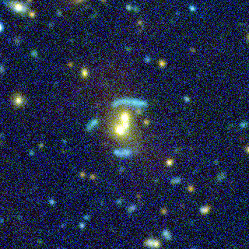 A galaxy group lens 