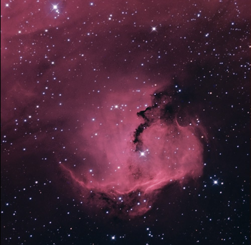Gum 1 Nebula (IC 2177) in Monoceros