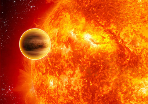 Hot exoplanet