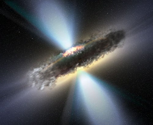 Black hole in accretion disk