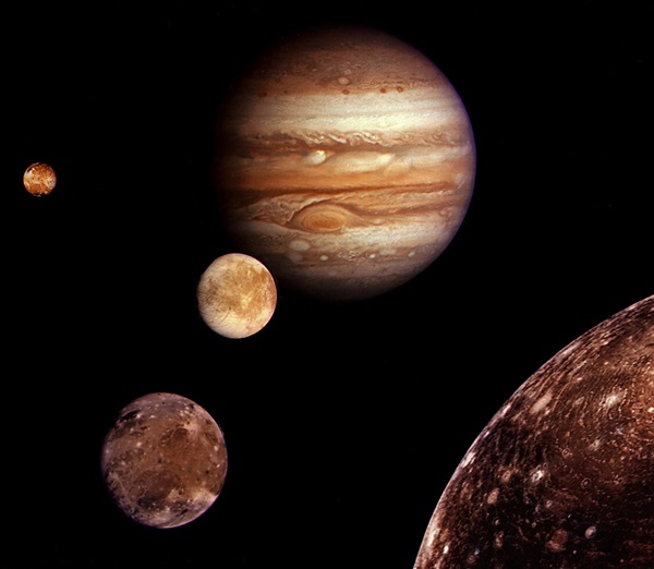 July 2010 Jupiter and moons
