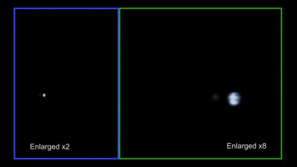 Earth as seen by Juno
