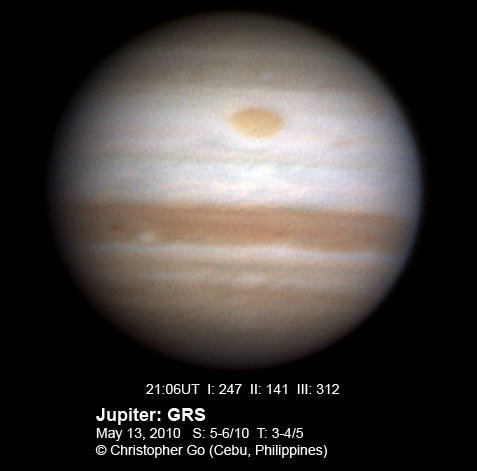 Jupiter Southern Equatorial Belt vanishes