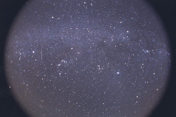 Leonid flare