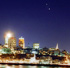 Light pollution above Quebec City