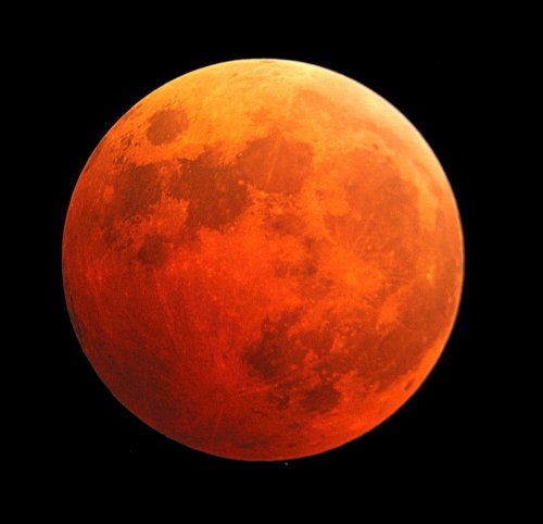 Lunar eclipse from Florida (October 27, 2004)