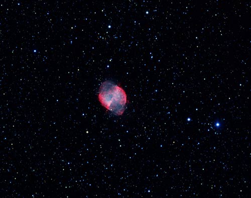 The Dumbbell Nebula (M27) in Vulpecula