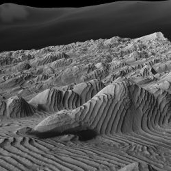 Mars' rock layers