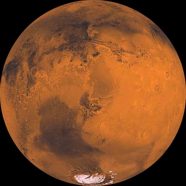 Mars global view