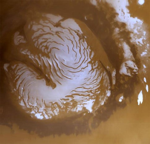 Mars’ northern hemisphere