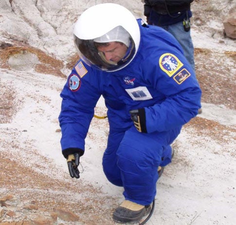 Mars spacesuit prototype 