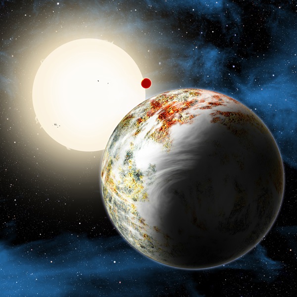Astronomers find a new type of planet: the "mega-Earth."
