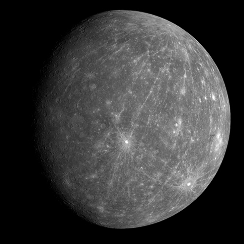 Mercury from MESSENGER second flyby