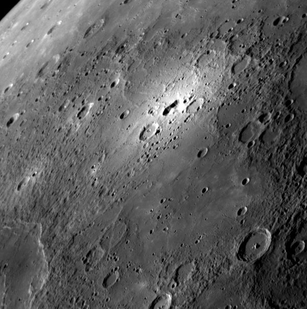 Mercury irregular depression