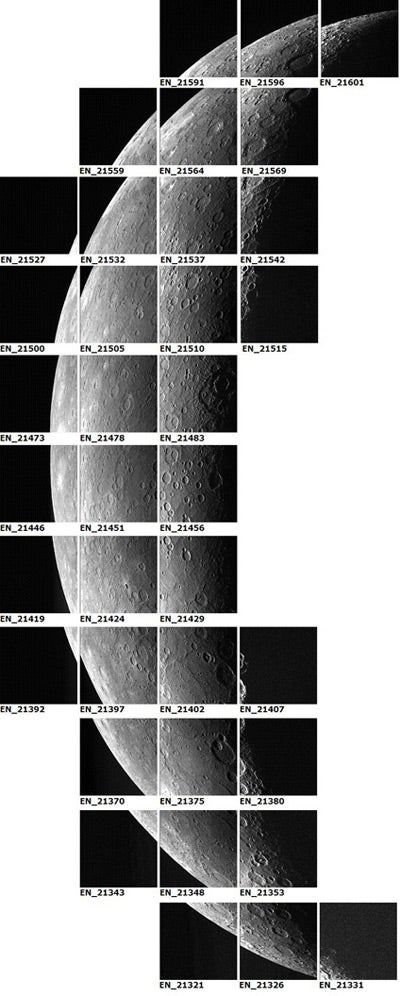 MESSENGER and Mercury