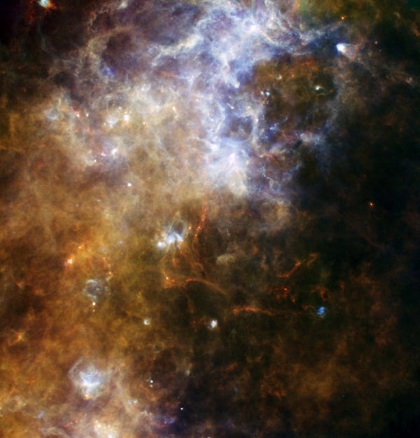 Milky Way with SPIRE/PACS cameras