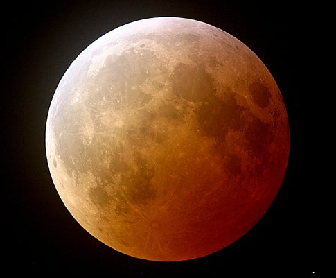 Lunar eclipse (March 3, 2007)
