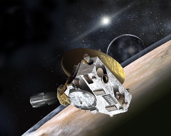 New Horizons Pluto flyby