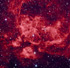 Emission nebula NGC 6357 in Scorpius