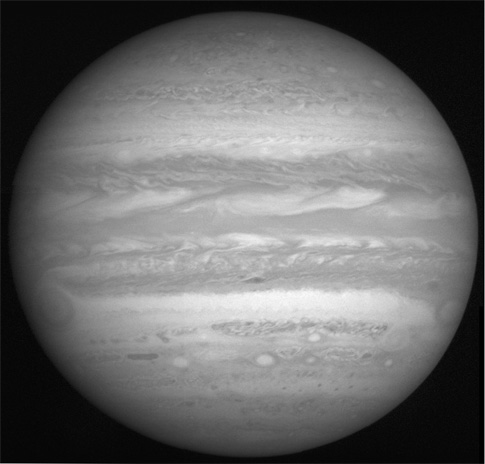 Jupiter from New Horizons, Feb. 10, 2007