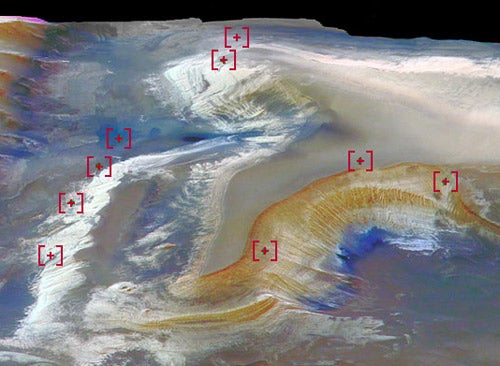 3-D view of Chasma Candor