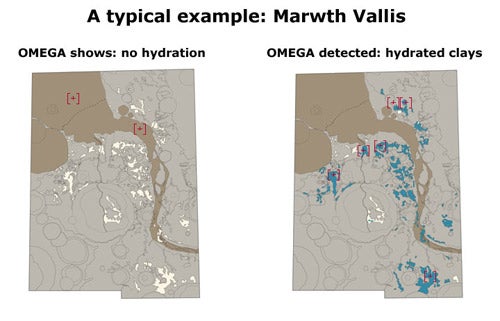 Clays in Marwth Vallis