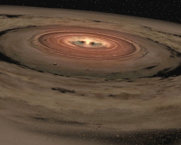 Ophiuchi’s inner and outer dust disks
