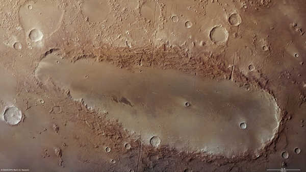 Orcus Patera on Mars