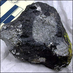 Park Forest meteorite shower fragment