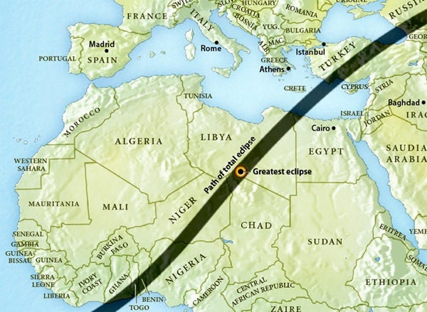 Eclipse path