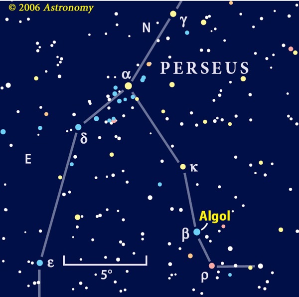 Perseus map