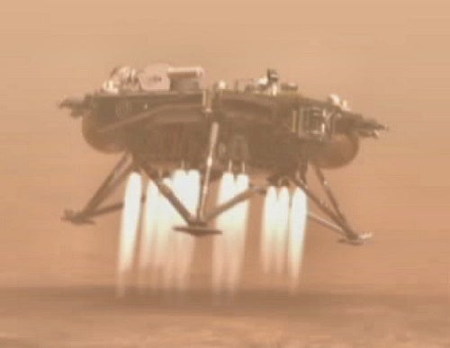 Phoenix Mars Lander prepares to touch down